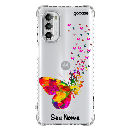 Capinha para celular Neon -  Borboletas Flutuantes