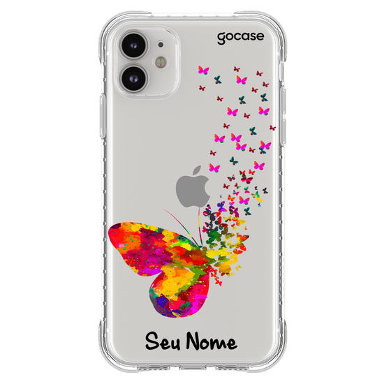 Capinha para celular Neon -  Borboletas Flutuantes