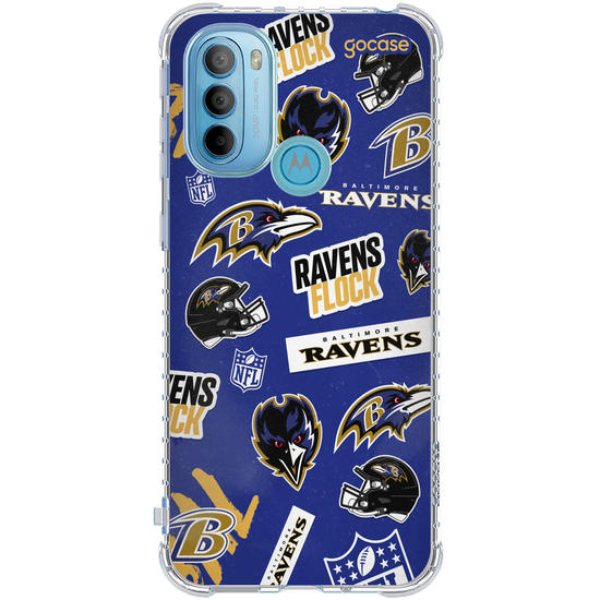 Capinha para celular  NFL - Baltimore Ravens - Pattern