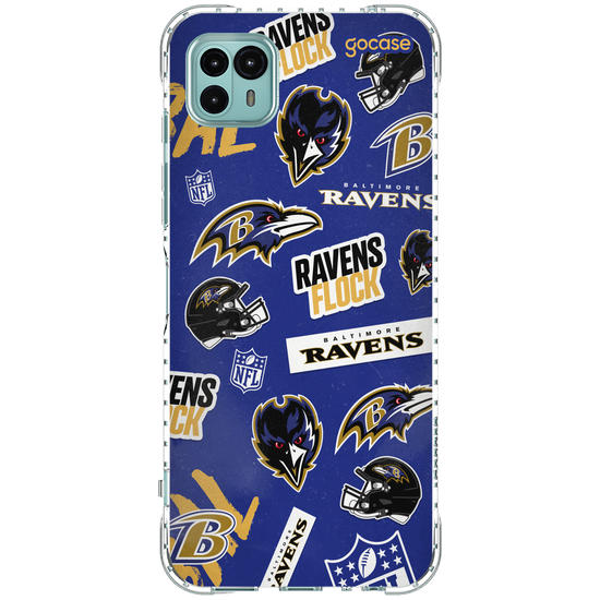 Capinha para celular  NFL - Baltimore Ravens - Pattern