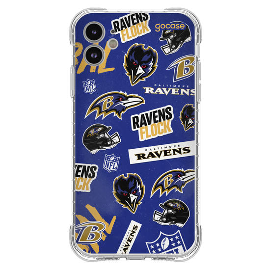 Capinha para celular  NFL - Baltimore Ravens - Pattern