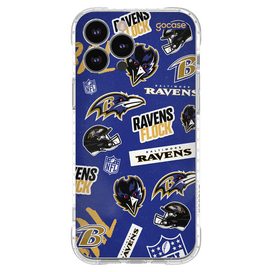Capinha para celular  NFL - Baltimore Ravens - Pattern