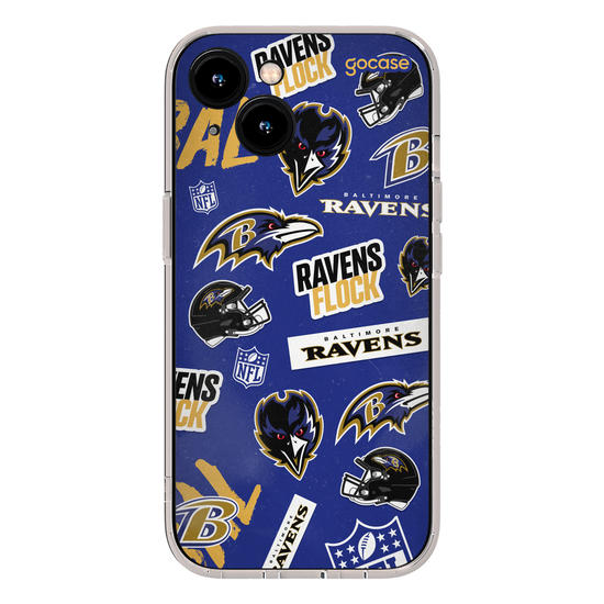 Capinha para celular  NFL - Baltimore Ravens - Pattern