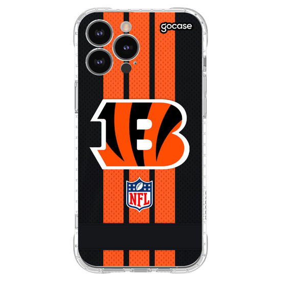 Capinha para celular NFL - Cincinnati Bengals - Logo