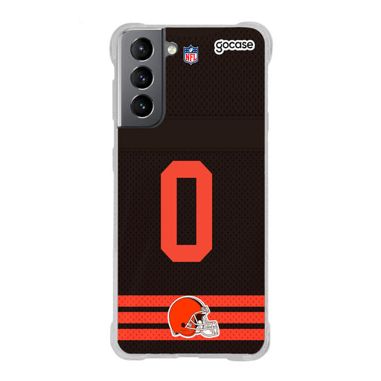 Capinha para celular NFL - Cleveland Browns - Uniform