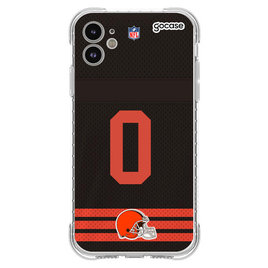 Capinha para celular NFL - Cleveland Browns - Uniform