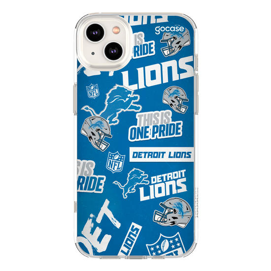 Capinha para celular  NFL - Detroit Lions - Pattern