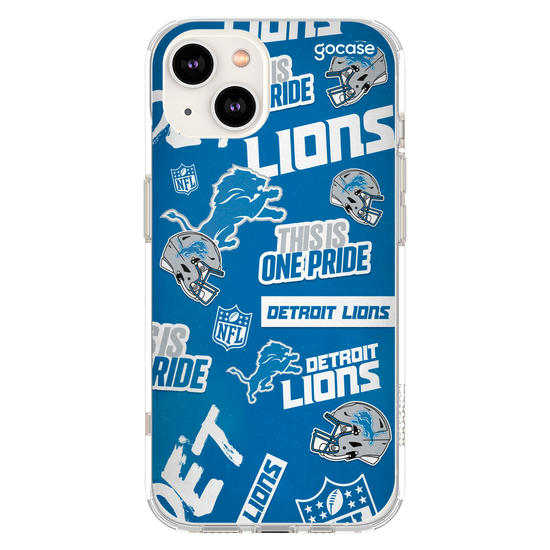 Capinha para celular  NFL - Detroit Lions - Pattern