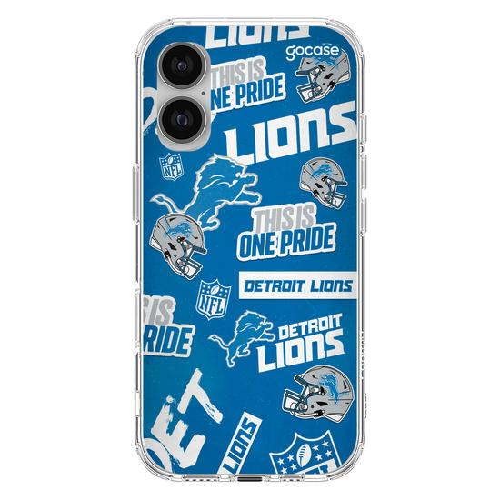 Capinha para celular  NFL - Detroit Lions - Pattern