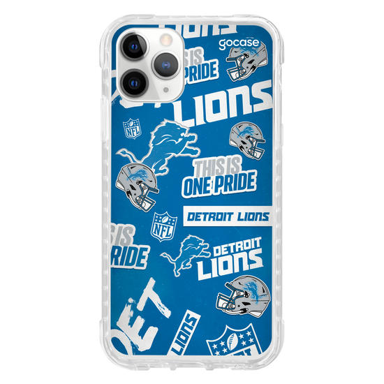 Capinha para celular  NFL - Detroit Lions - Pattern