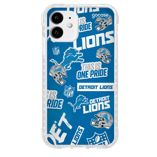 Capinha para celular  NFL - Detroit Lions - Pattern