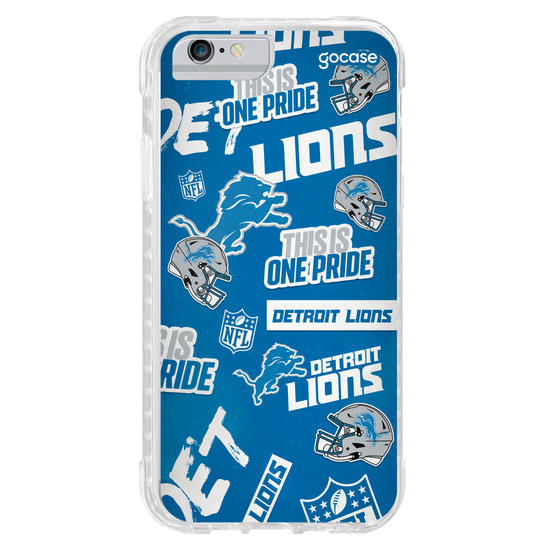 Capinha para celular  NFL - Detroit Lions - Pattern