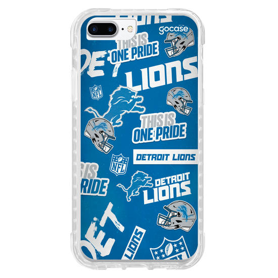 Capinha para celular  NFL - Detroit Lions - Pattern