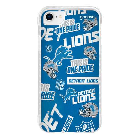 Capinha para celular  NFL - Detroit Lions - Pattern