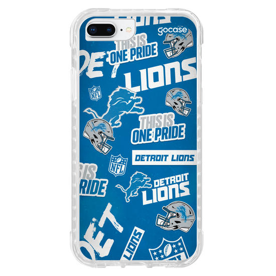 Capinha para celular  NFL - Detroit Lions - Pattern