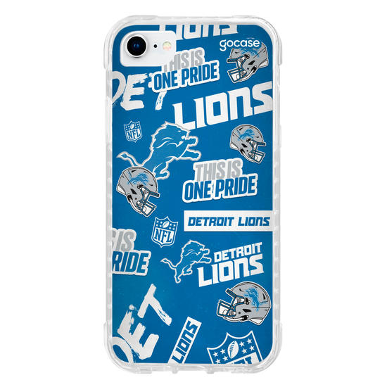 Capinha para celular  NFL - Detroit Lions - Pattern
