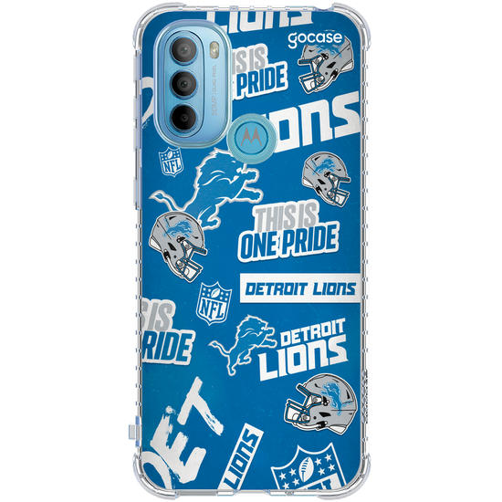 Capinha para celular  NFL - Detroit Lions - Pattern