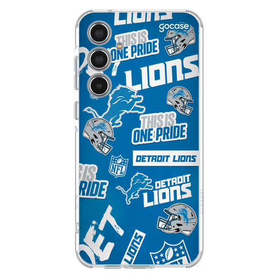 Capinha para celular  NFL - Detroit Lions - Pattern