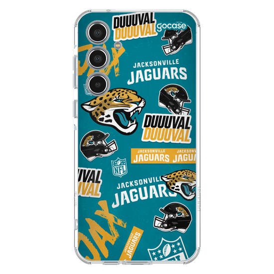 Capinha para celular  NFL - Jacksonville Jaguars - Pattern