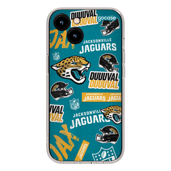Capinha para celular  NFL - Jacksonville Jaguars - Pattern