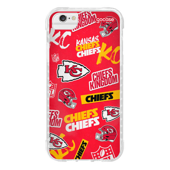 Capinha para celular  NFL - Kansas City Chiefs - Pattern