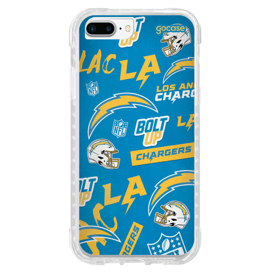 Capinha para celular  NFL - LA Chargers - Pattern