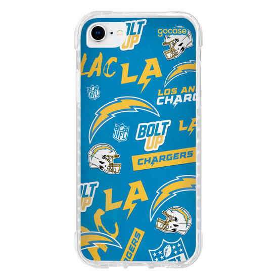 Capinha para celular  NFL - LA Chargers - Pattern