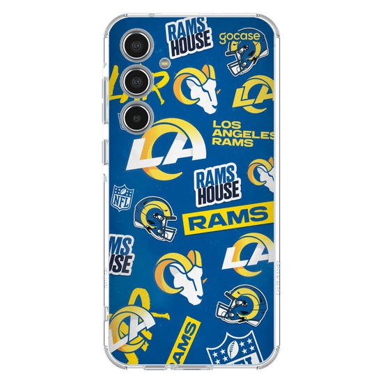 Capinha para celular  NFL - LA Rams - Pattern