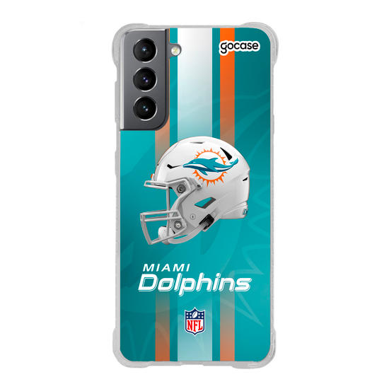 Capinha para celular  NFL - Miami Dolphins - Helmet