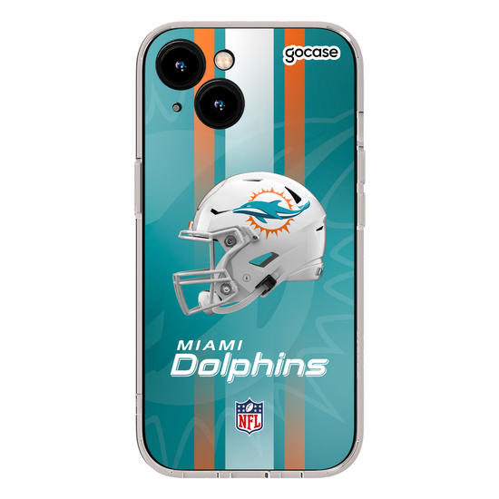 Capinha para celular  NFL - Miami Dolphins - Helmet