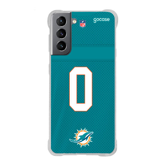 Capinha para celular NFL - Miami Dolphins - Uniform