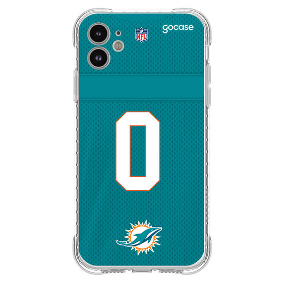 Capinha para celular NFL - Miami Dolphins - Uniform