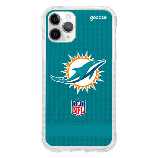 Capinha para celular NFL - Miami Dolphins - Logo