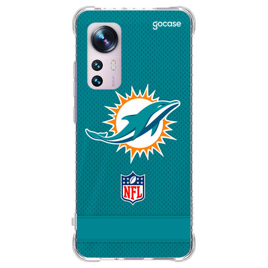 Capinha para celular NFL - Miami Dolphins - Logo