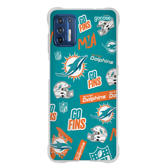 Capinha para celular  NFL - Miami Dolphins - Pattern