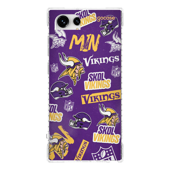 Capinha para celular  NFL - Minnesota Vikings - Pattern