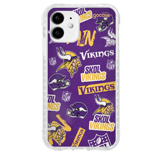Capinha para celular  NFL - Minnesota Vikings - Pattern