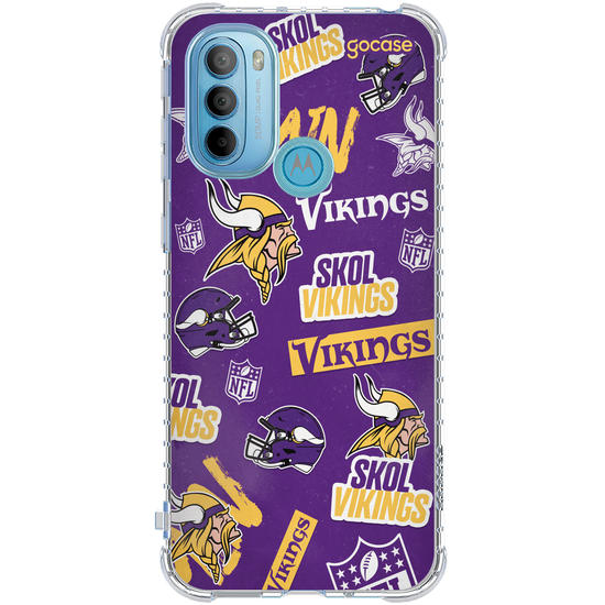 Capinha para celular  NFL - Minnesota Vikings - Pattern