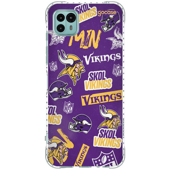 Capinha para celular  NFL - Minnesota Vikings - Pattern