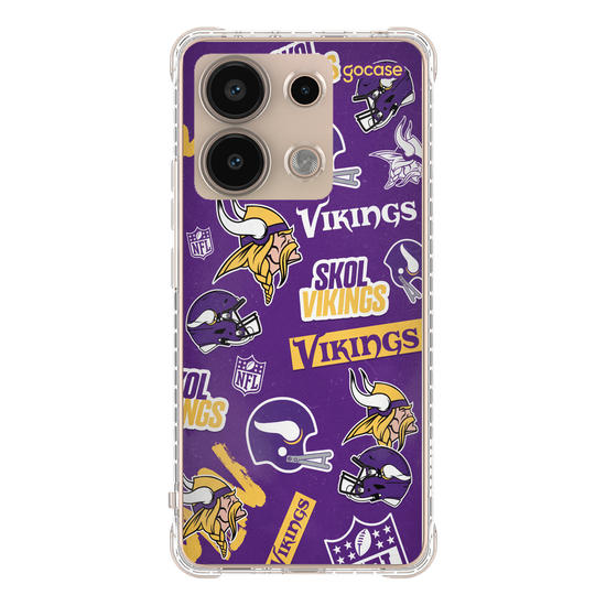 Capinha para celular  NFL - Minnesota Vikings - Pattern
