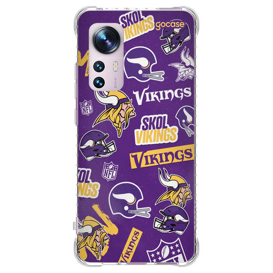 Capinha para celular  NFL - Minnesota Vikings - Pattern