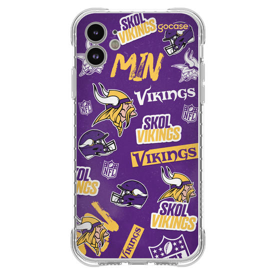 Capinha para celular  NFL - Minnesota Vikings - Pattern