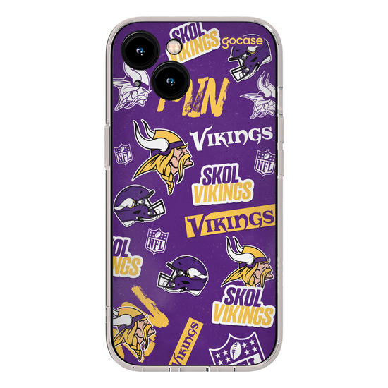 Capinha para celular  NFL - Minnesota Vikings - Pattern