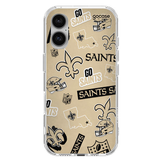 Capinha para celular  NFL - New Orleans Saints - Pattern