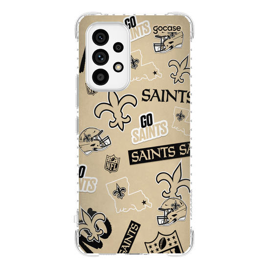 Capinha para celular  NFL - New Orleans Saints - Pattern