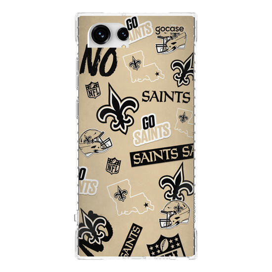 Capinha para celular  NFL - New Orleans Saints - Pattern