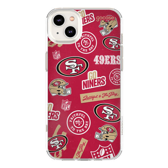 Capinha para celular  NFL - San Francisco 49ers - Pattern