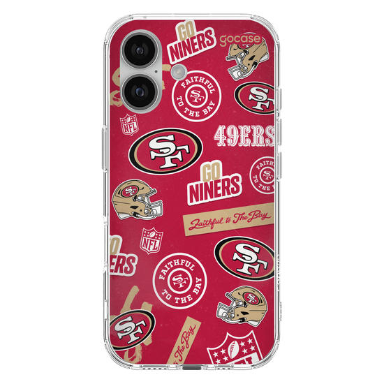 Capinha para celular  NFL - San Francisco 49ers - Pattern