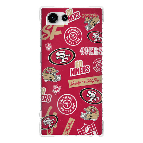 Capinha para celular  NFL - San Francisco 49ers - Pattern