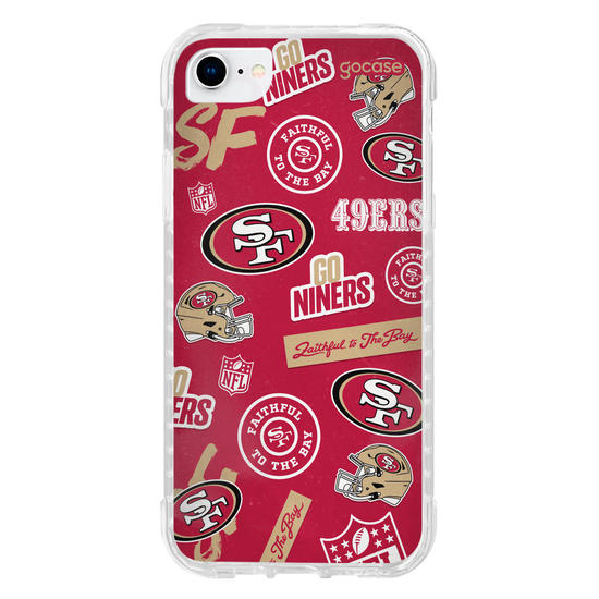 Capinha para celular  NFL - San Francisco 49ers - Pattern